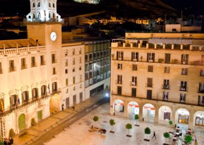 Plazas de la ciudad de Alicante