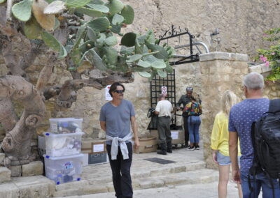 Rodaje Netflix- Series Movistar "Dime quien soy" en el Castillo de Santa Bárbara