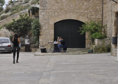 Rodaje Netflix- Series Movistar "Dime quien soy" en el Castillo de Santa Bárbara