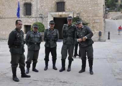 Rodaje Netflix- Series Movistar "Dime quien soy" en el Castillo de Santa Bárbara