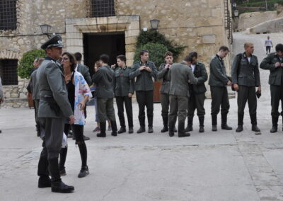 Rodaje Netflix- Series Movistar "Dime quien soy" en el Castillo de Santa Bárbara