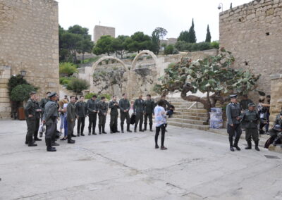 Rodaje Netflix- Series Movistar "Dime quien soy" en el Castillo de Santa Bárbara