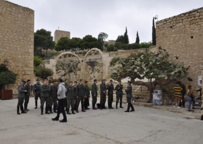 Rodaje Netflix- Series Movistar "Dime quien soy" en el Castillo de Santa Bárbara