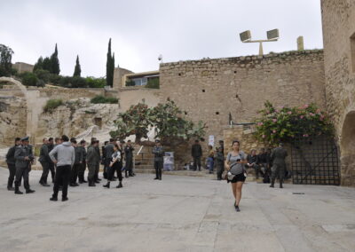 Rodaje Netflix- Series Movistar "Dime quien soy" en el Castillo de Santa Bárbara