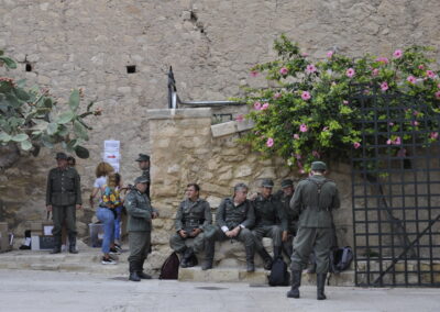 Rodaje Netflix- Series Movistar "Dime quien soy" en el Castillo de Santa Bárbara