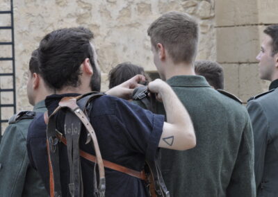 Rodaje Netflix- Series Movistar "Dime quien soy" en el Castillo de Santa Bárbara