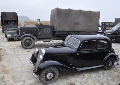 Rodaje Netflix- Series Movistar "Dime quien soy" en el Castillo de Santa Bárbara