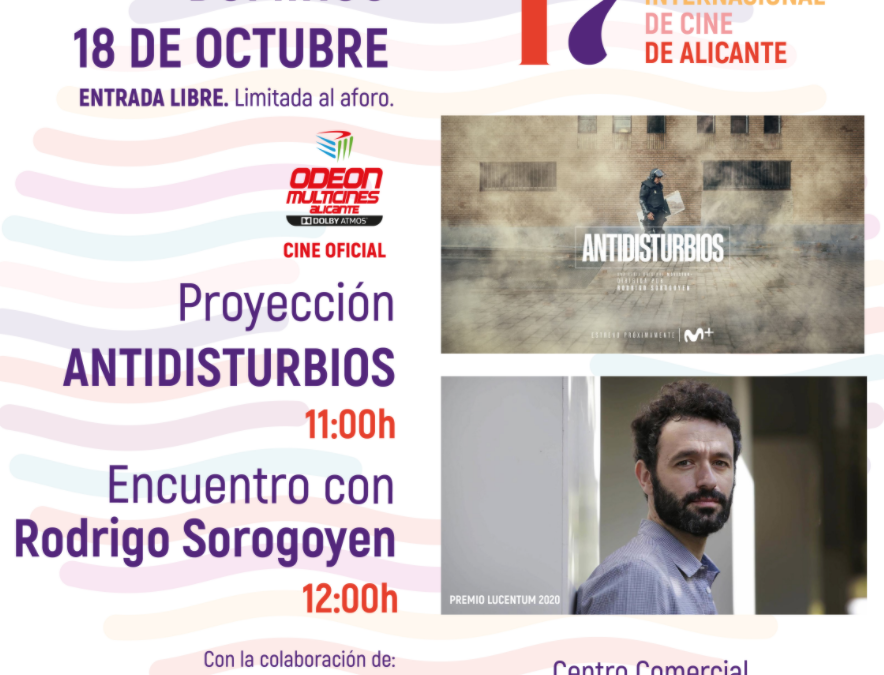 Rodrigo Sorogoyen ofrecerá un encuentro con el público en el Festival de Cine de Alicante