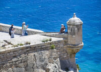 Castillo de Santa Bárbara. Foto; Ayuntamiento de Alicante/Ernesto Caparrós