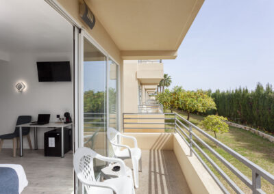 terraza habitación